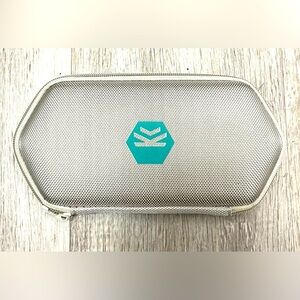 Kinetic‎ Tools Case Massager Tool Storage Travel Protective Gray Teal Logo